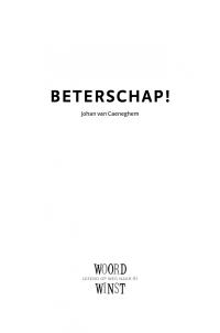 Beterschap